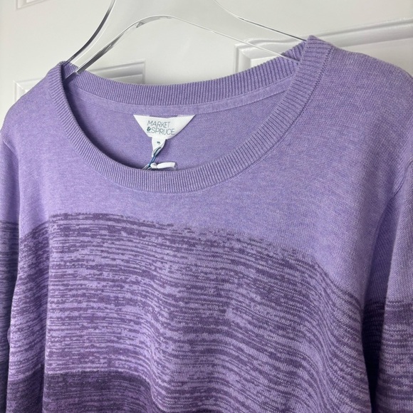 Market & Spruce NWT Sariah Ombre Sweater Size XXL - Picture 5 of 8